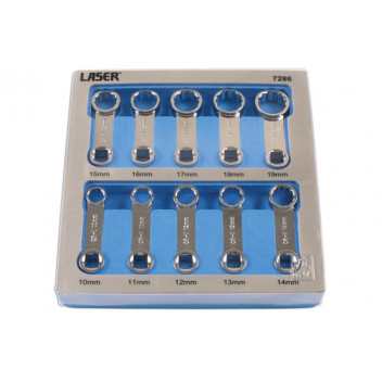 LASER Torque Adaptor Set 3/8D  10pc"