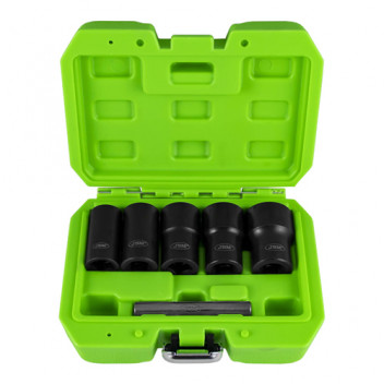Set Of 6 1/2 Twist Socket Wheel Lock Nut Removers"