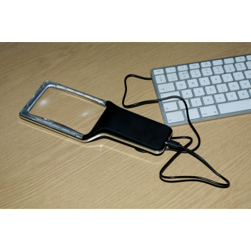 LASER Rechargeable Magnifying Glass