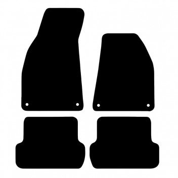 Carpet Mat Set Audi A4 2002>2005 (4 CLIPS)