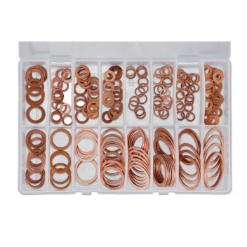 CONNECT Assorted Copper Sealing Washers Imperial Box Qty 225