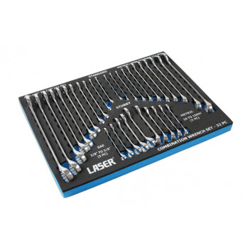LASER Combination Spanner Set 32pc