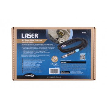 LASER Air Pencil Die Grinder with 3mm Collet - 50th Annivers