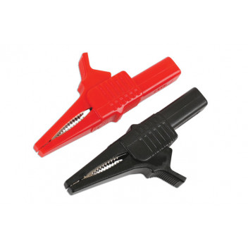 LASER Crocodile Clips 2pc