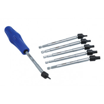 LASER UNIVERSAL JOINT HEX BIT SET 6PC