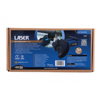 LASER Mini Angle Grinder 75mm - 50th Anniversary