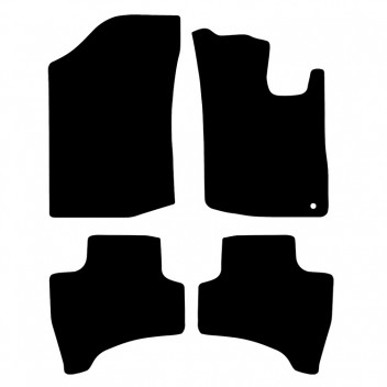 Carpet Mat Set CITROEN C1  (4 PIECE + 1 FIX HOLE)