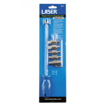 LASER Magnet Sump Plug Key Set