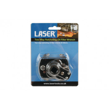 LASER Two Way Ratcheting Oil Filter Wrench
