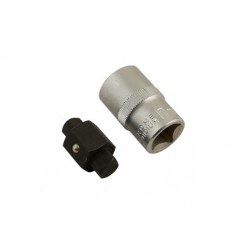LASER Drain Plug Key - 8/10mm Square