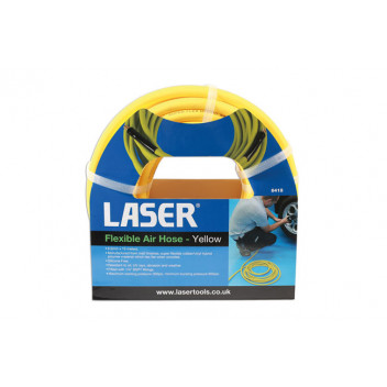 LASER Flexible Air Hose - Yellow