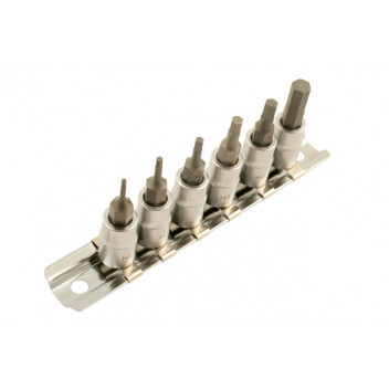 LASER Hex Bit Set 1/4D 6pc"