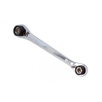 LASER Ratchet Ring Spanner 8-in-1