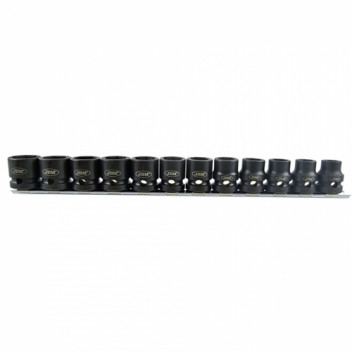 12 Piece Low Profile Hexagonal Impact Socket Set 1/2",8435034530605"