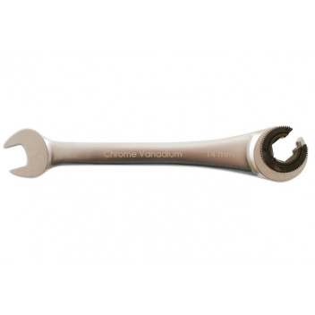 LASER Ratchet Flare Nut Wrench 14mm