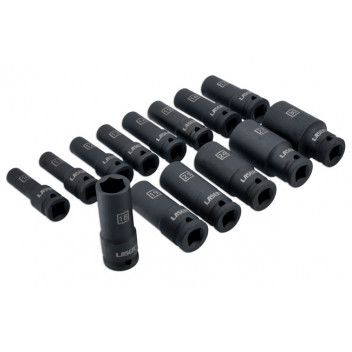 LASER Deep Impact Socket Set 14pc 1/