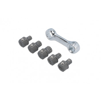 LASER Door Hinge & Difficult Access Bit Set - for VW Group