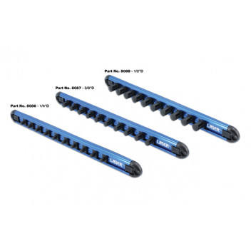 LASER Laser Tools Racing 45 Degree Quick Lock Socket Rail 1/