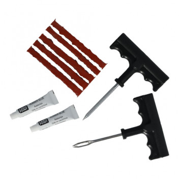 9-Piece Tyre Repair Kit Needle Reamer Strings Solution