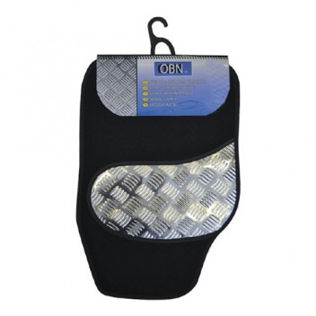 Set Of 4 Universal Carpet Mats - Plastic Heel Pad