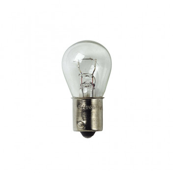 12V 21W BA15S Indicator Bulbs Clear PAIR (2)