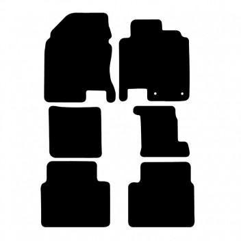 Carpet Mat Set Qashqai 2010- 7 SEATer