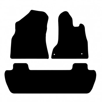 Carpet Mat Set CITROEN BERLINGO MULTISPACE 2008> (PART