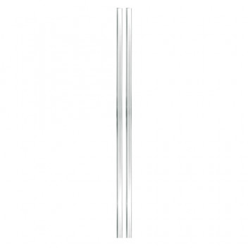 Door Guards Protectors CHROME 2 x 65cm, 2 pcs long (15506)