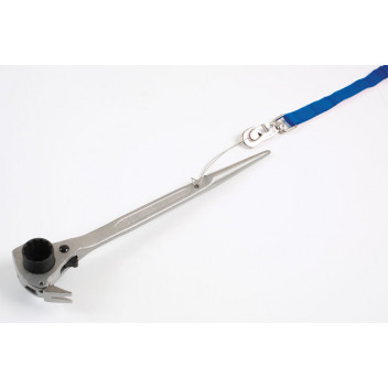 LASER SafetyTool Lanyard - 2 x Zinc Alloy Hooks/4mm Wire