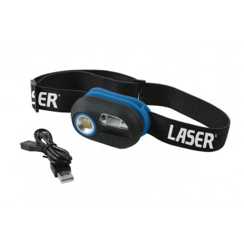 LASER Motion Sensor Headlight / Work Light - Rechargeable