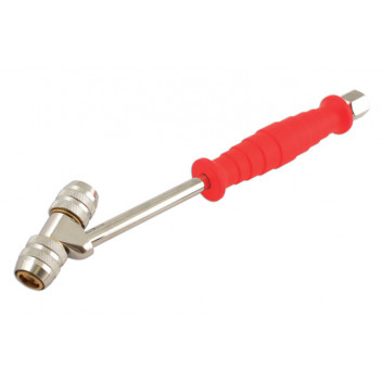 LASER Tyre Valve Connector Twin Head Clip On Valve - Closed