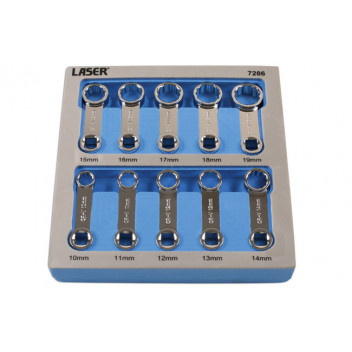 LASER Torque Adaptor Set 3/8D  10pc"