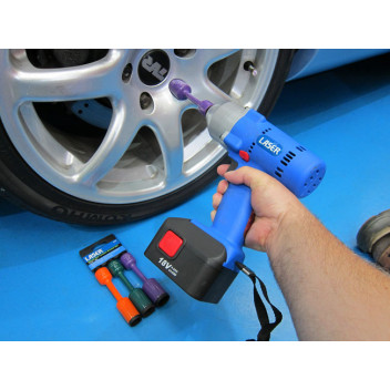 LASER Wheel Nut Torsion Socket Set 3pc