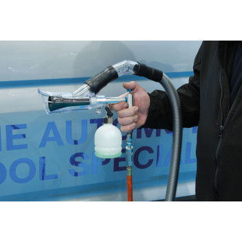 LASER Compact Swirl Cleaning Gun with Vacuum Extraction