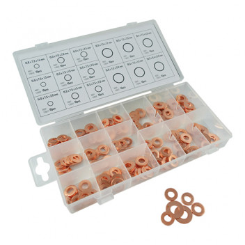 INJECTOR COPPER RING ASSORTMENT 150PCS