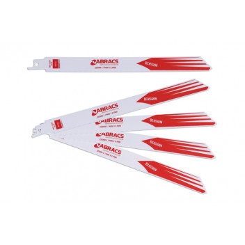 CONNECT Abracs Reciprocating Saw Blades 225 x 19 x 0.9mm 24t