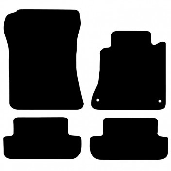 Carpet Mat Set MERC CLK 2003- fixing in driver SEAT