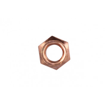 CONNECT Copper Flashed Nut M10 x 1.5 x 14mm Hex 10pc