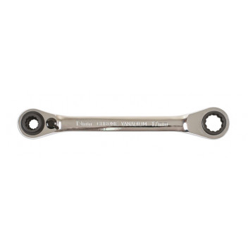 LASER Reversible Ratchet Wrench 4 in 1
