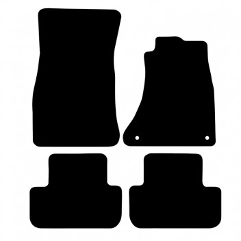 Carpet Mat Set Audi A4 2008>2015 (2 CLIPS)