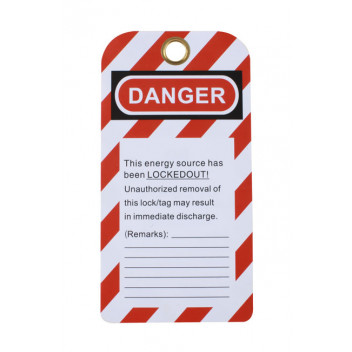 LASER Lockout Tags 10pc