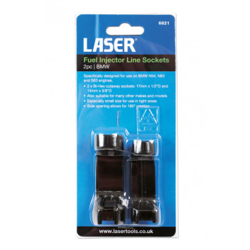 LASER Fuel Injector Line Sockets 2pc - BMW