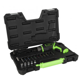 CORDLESS DRILL SCREWDRIVER WITH BIT SET 3.6v