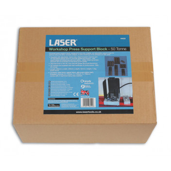 LASER Workshop Press Support Block - 50 Tonne