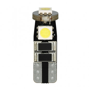 12V T10 Wedge Bulbs 501 LED Bulbs HYPER-LED Trifocus 3smd WH