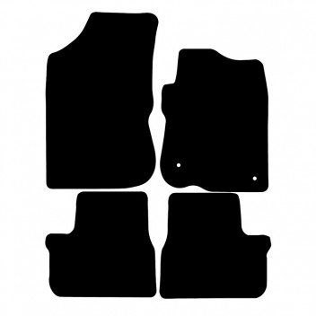 Carpet Mat Set 2008 PEUGEOT 2008>2020 2 CLIPS