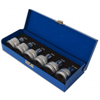 LASER Spline & Star Bit Set - 6pc