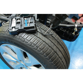 LASER Emergency Tyre Repair kit with T-Handle & Drill Driver