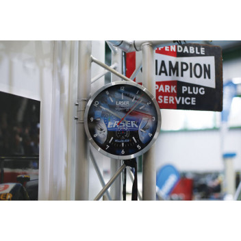 LASER Laser Tools Racing Wall Clock