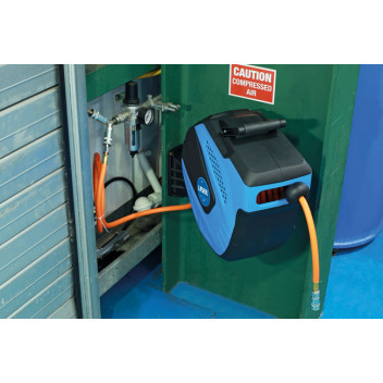 LASER Auto-Rewind Air Hose Reel 15m